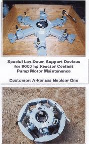 RCP Motor Internal Rotor Supports