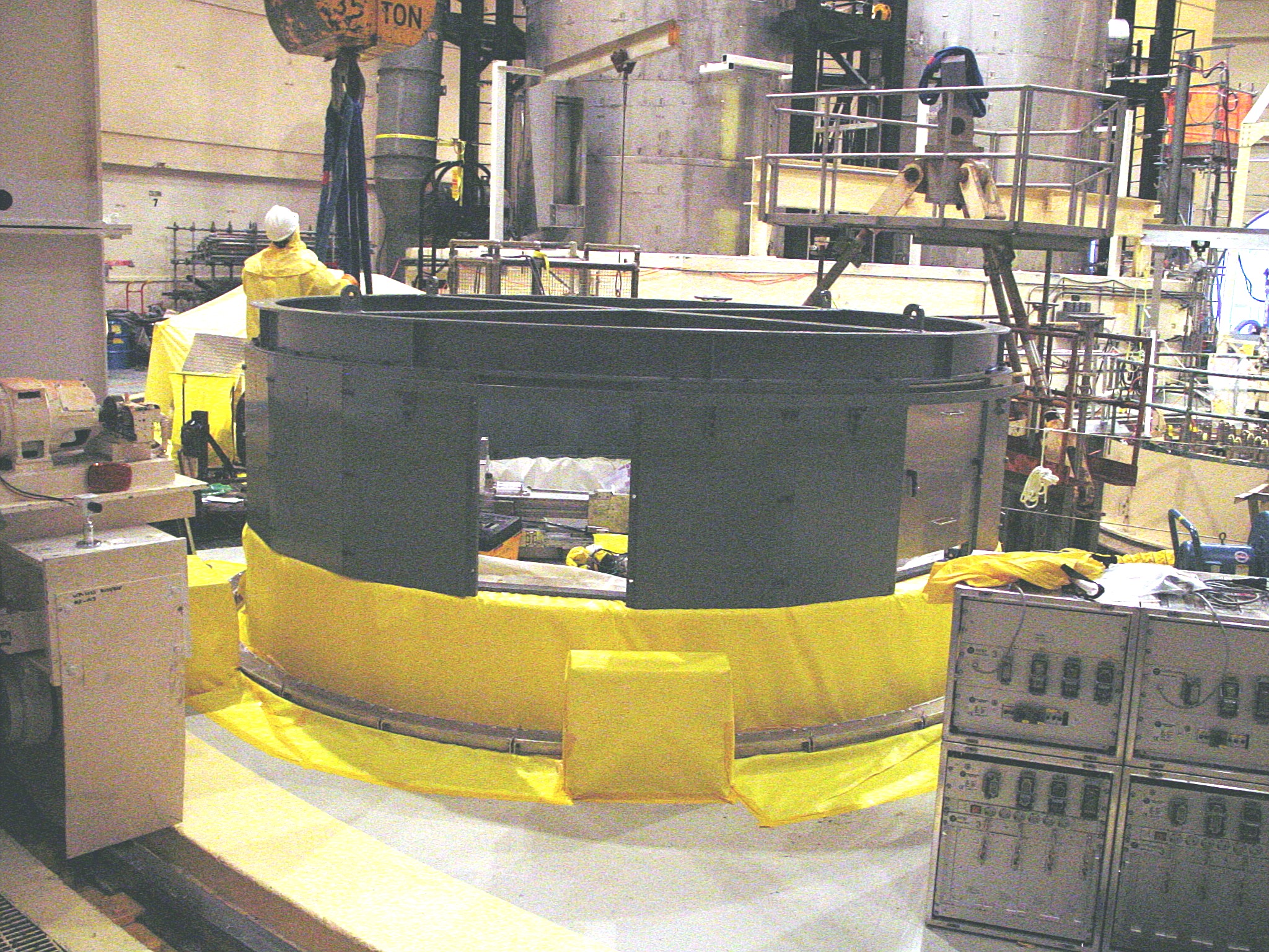 In-Plant Set-Up of Bioshield Wall Extension